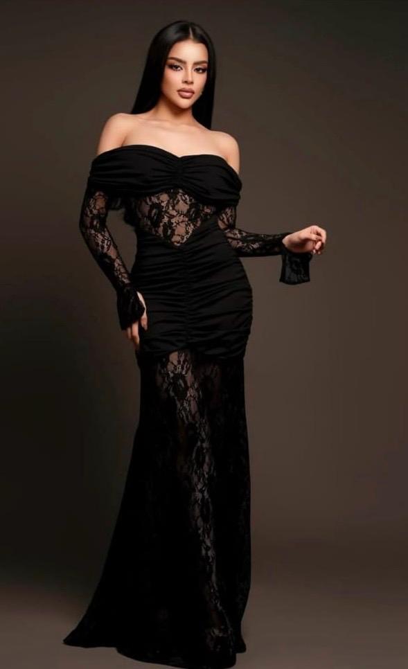 DREES BLACK ENCAJE