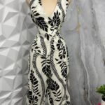 SET PANTALON/CHALECO WHITE/BLACK - Vista1