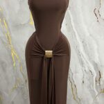 VESTIDO ARABELLA BROWN - Vista1