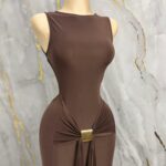 VESTIDO ARABELLA BROWN - Vista2