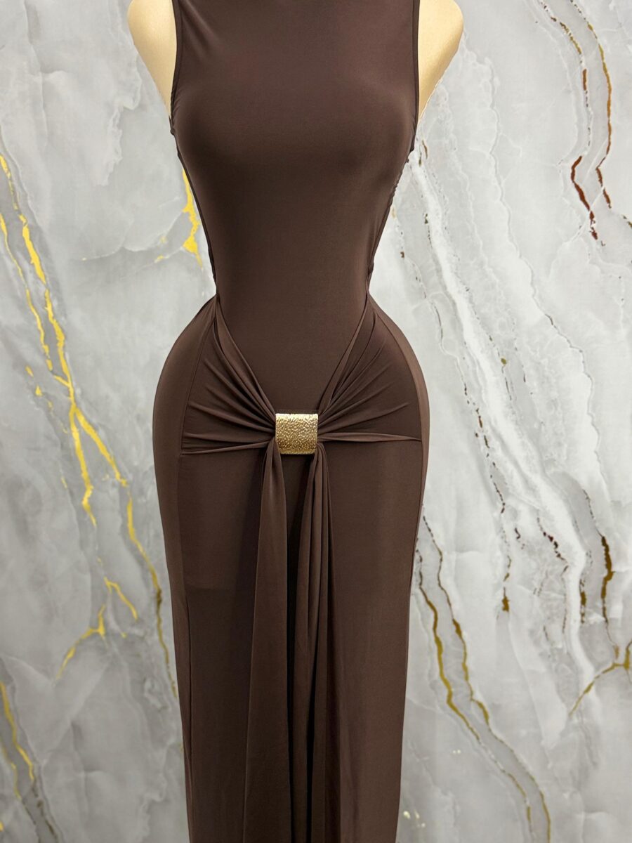 VESTIDO ARABELLA BROWN