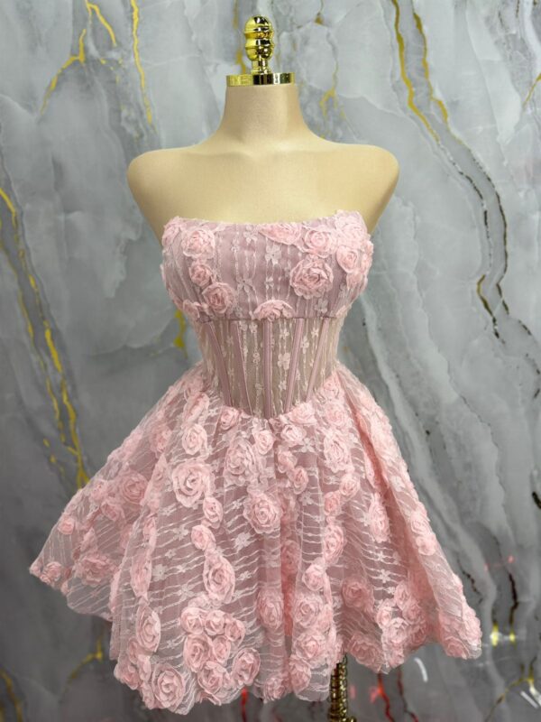 VESTIDO CORTO FLORES